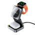 ACEFAST E20 Desktop Wireless Charger Phone Watch Earphone 3-in-1 Charging Station - Gray